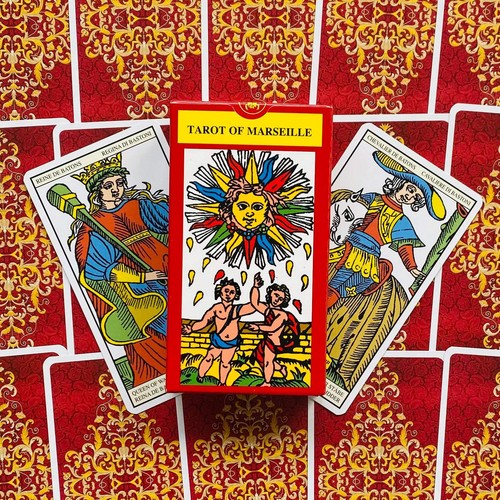 Tarot marseille jeu 78 - marseille,
