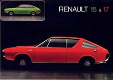 Catalogue brochure Renault 15