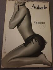 calendrier collector de  lingerie Aubade 2009 