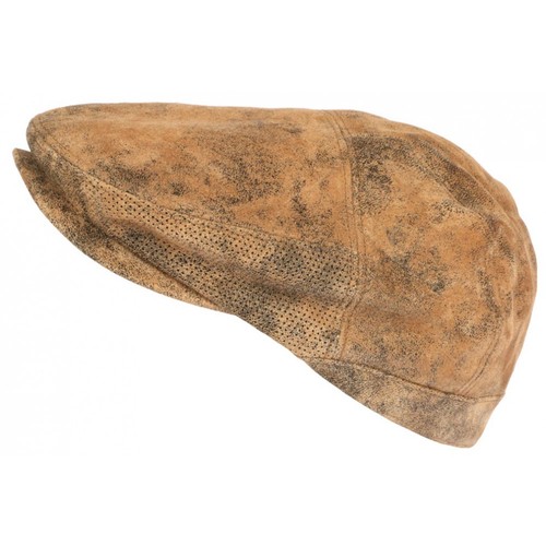 Casquette cuir marron - casquette, vintage