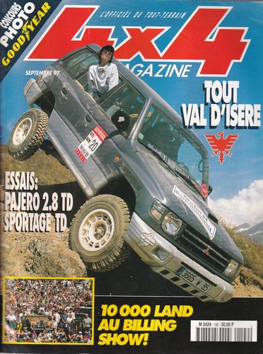 4x4 magazine 192 mitsubishi - magazine, n°192