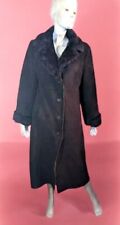 ? Gérard Darel Taille 44 manteau long imitation cuir retourné fourrure LAPIN