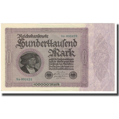 Billet allemagne 100 000 - billet,, 100,000