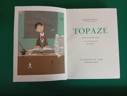 Marcel pagnol topaze - pagnol,
