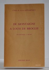 De Montaigne à Louis de
