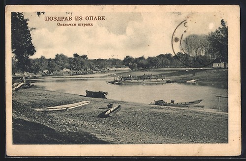 Opawa paysage fluvial avec - paysage,