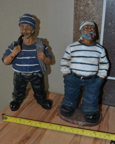 Statue figurine marin pêcheur - figurine,