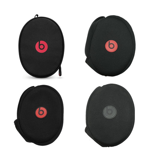 étui souple noir pour casque - souple,