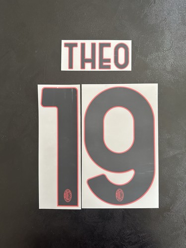 Flocage officiel milan - officiel,