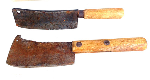 Lot anciens hachoirs - 2,