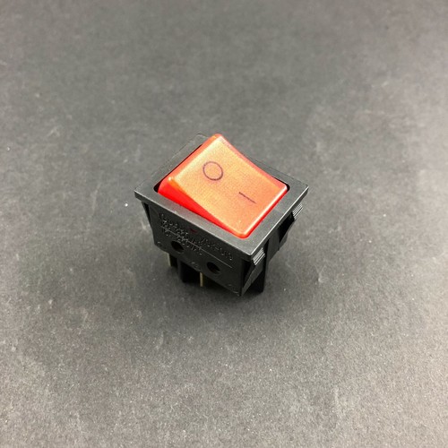 Interrupteur bipolaire rouge