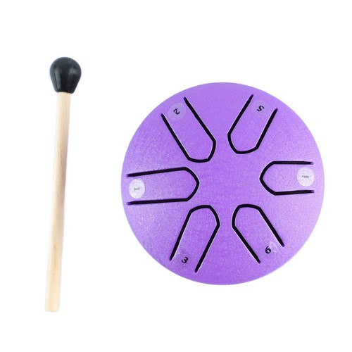 Tambour main acier - main, au