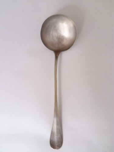 Louche métal argenté - en,