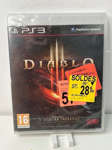 Diablo iii ps3 neuf sous - -,