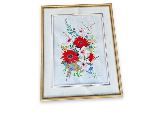 Tableau bouquet fleurs - bouquet,