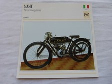 Fiche Photo Moto : SIAMT 250 cc competizione 1907