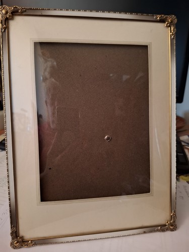 Ancien cadre photo bronze - ancien,