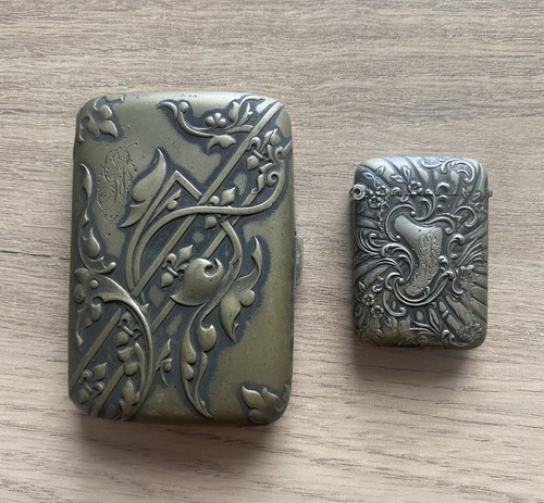 Ancien étui cigarettes - étui, +