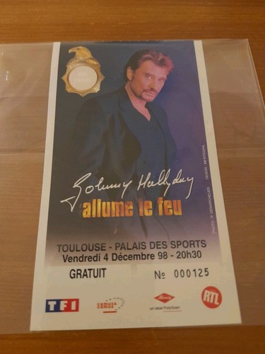 Billet place ticket concert - billet,