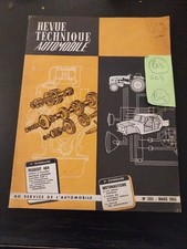 Revue Technique Moteurs Peugeot 404 injection + Diesel Indenor XDP4 Tmd 85