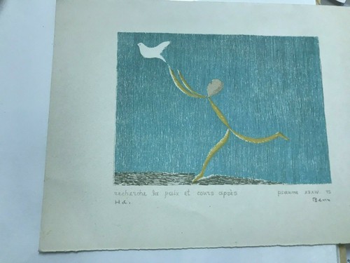 Lithographie ben vautier - lithographie,