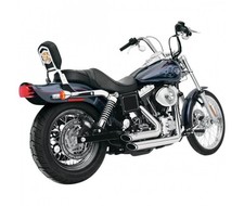 HARLEY DAVIDSON FXD 1340-1450-SILENCIEUX ECHAPPEMENT VANCE HINES SHORTSHOTS CHRO