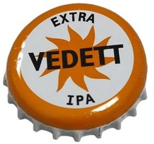Belgique Capsule Bière Beer Crown Cap Vedett Extra IPA RP114