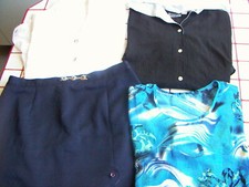 LOT beaux vêtements (Tuniques, jupes....) femme - Taille 50