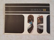 FORD ZODIAC MARK III   Catalogue Prospectus Brochure