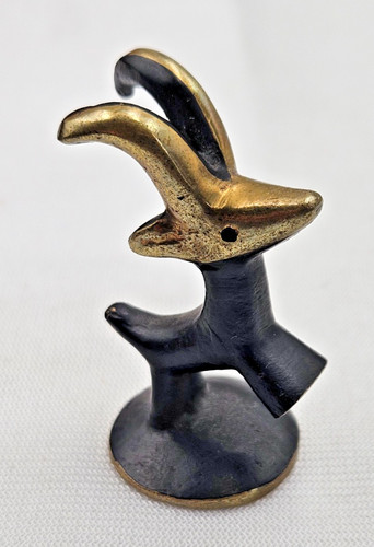 Figurine capricorne bronze - capricorne, /
