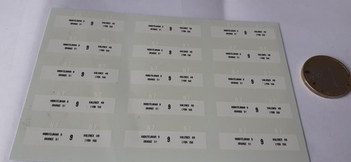 Decals décalcomanie 43 - decals, 1/43