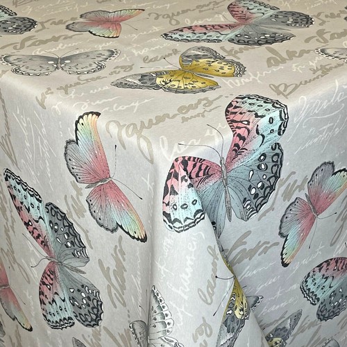 Nappe coton revêtu - nappe, tischbelag