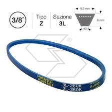 FA 47 - 60 Courroie Pour