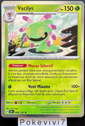 Carte pokemon vacilys - carte,