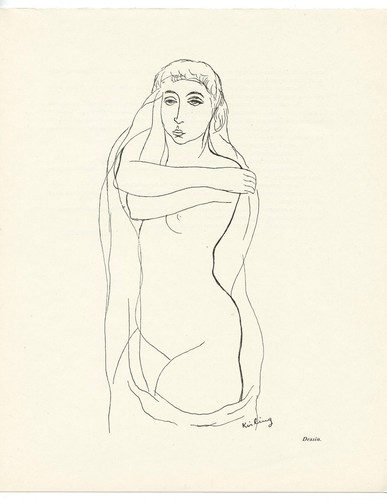 Moise kisling - kisling, (dessin)