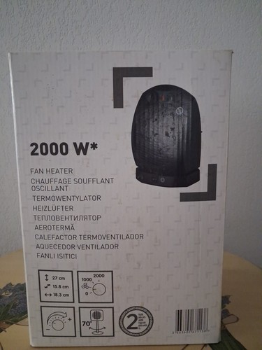 Chauffage soufflant oscillant - soufflant,