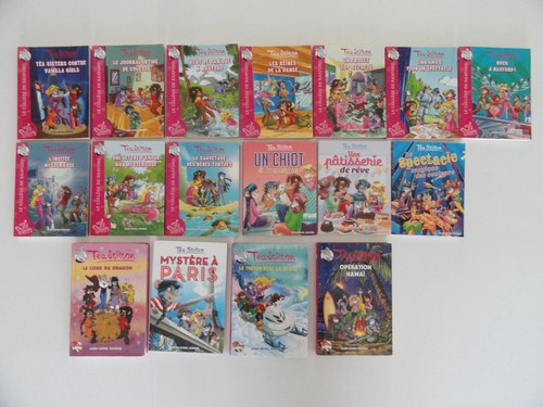 Lot livres téa stilton - 17,