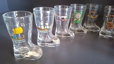 Lot de 9 Shooters en forme de Botte