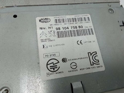 9810475880 système navegation