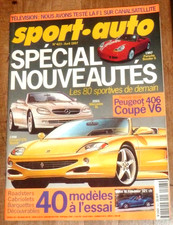 SPORT AUTO 423 avril 1997 ( peutgeot 406 v6 , audi a6 v6 ... ) en TBE