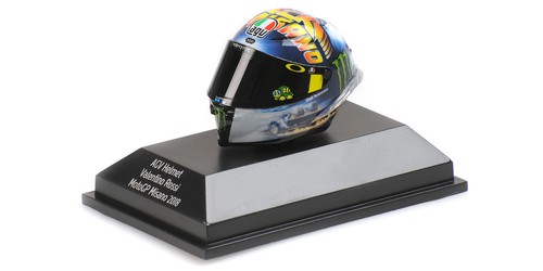 Minichamps casque agv - 1/8,