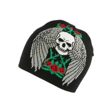 Bonnet Biker Noir avec