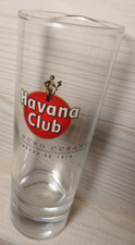 HAVANA CLUB - RON PURO CUBANO ( RHUM ) - CUBA - VERRE PUBLICITAIRE
