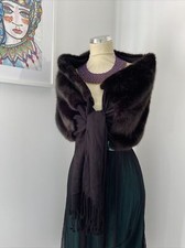 echarpe fausse fourrure