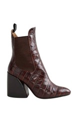 Boots bordeaux Chloé 37
