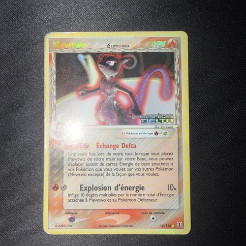 Carte pokémon mewtwo 113 - carte, 12/113