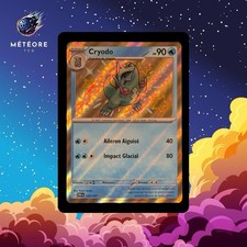Carte Pokémon Cryodo 129/091 PAF SV4.5 Destinées De Paldea FR Neuve