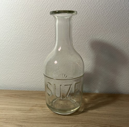 Ancienne carafe publicitaire - ancienne,