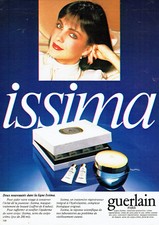 Publicité Advertising 018  1982  Guerlain cosmétiques creme Issima
