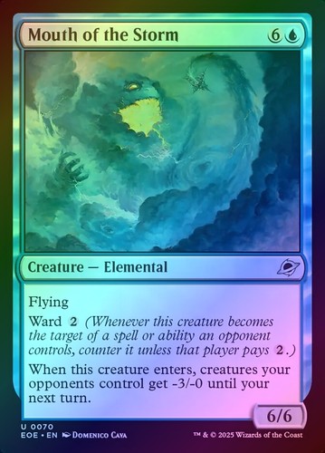 Mouth the storm foil - the, (070)
